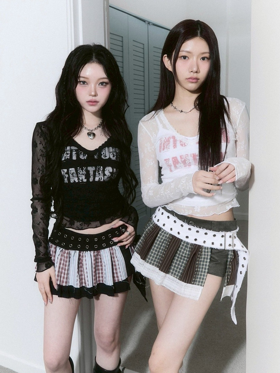 ★nly【プロフ必読】  CHERRYQUIRI チェリーキュリー CHERRYQUIRI】lettering crop sleevless / 【チェリーキュリー