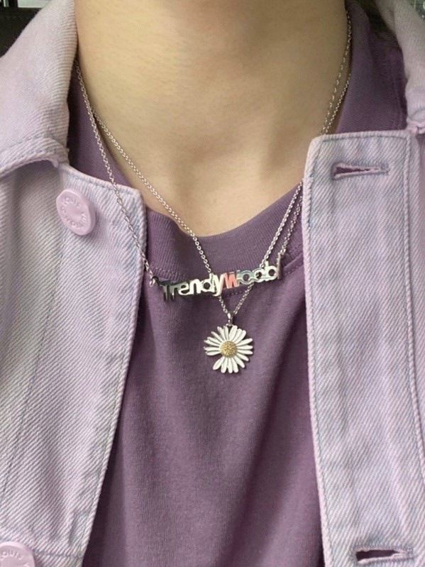 【TRENDYWOOBI】Trendywoobi Necklace (Silver925)