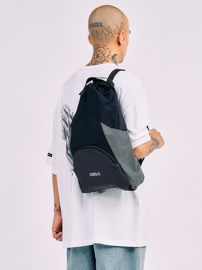 【AJOBYAJO】Multi Color Nylon Drawstring Bag