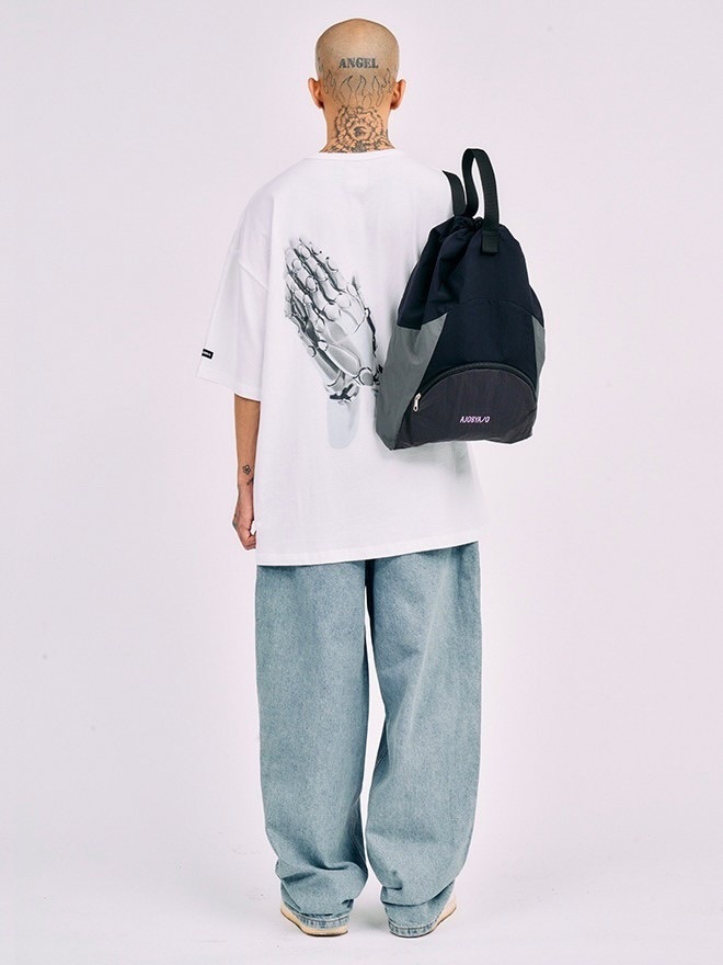 【AJO AJOBYAJO】23SS★ Multi Color Nylon Drawstring Bag AJOBYAJO】Multi Color Nylon Drawstring Bag | OUR BRAND