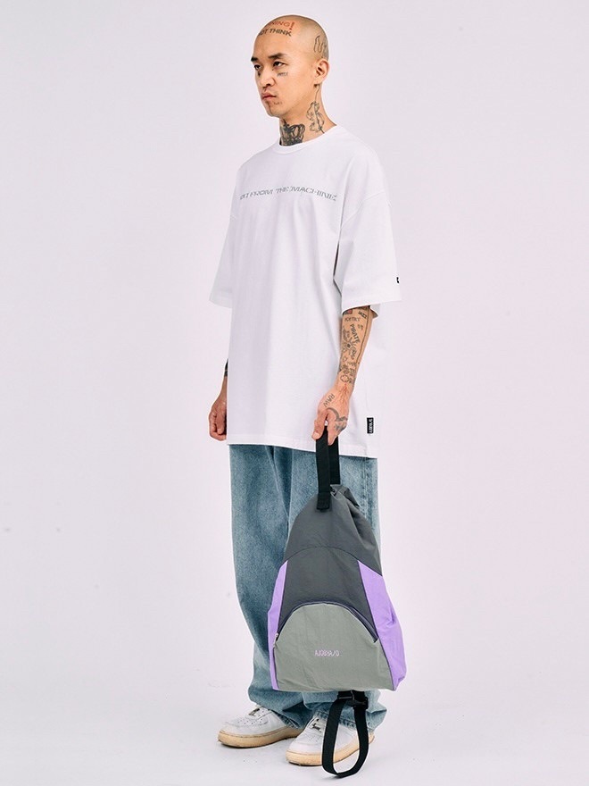 AJOBYAJO】Multi Color Nylon Drawstring Bag | OUR BRAND