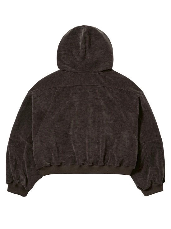 【AJOBYAJO】Corduroy Short Zip-Up Hoodie / 【アジョバイアジョ】コーデュロイショートジップアップパーカー