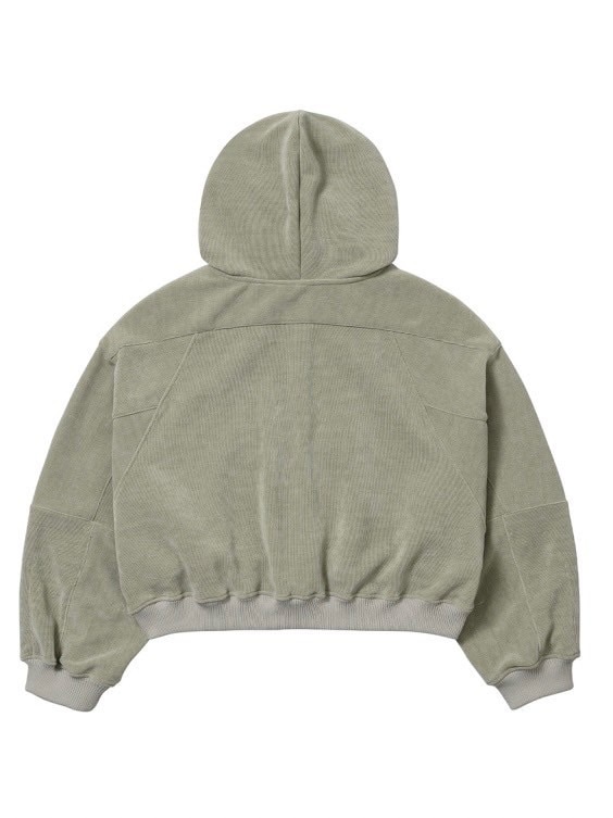 AJOBYAJO】Corduroy Short Zip-Up Hoodie / 【アジョバイアジョ