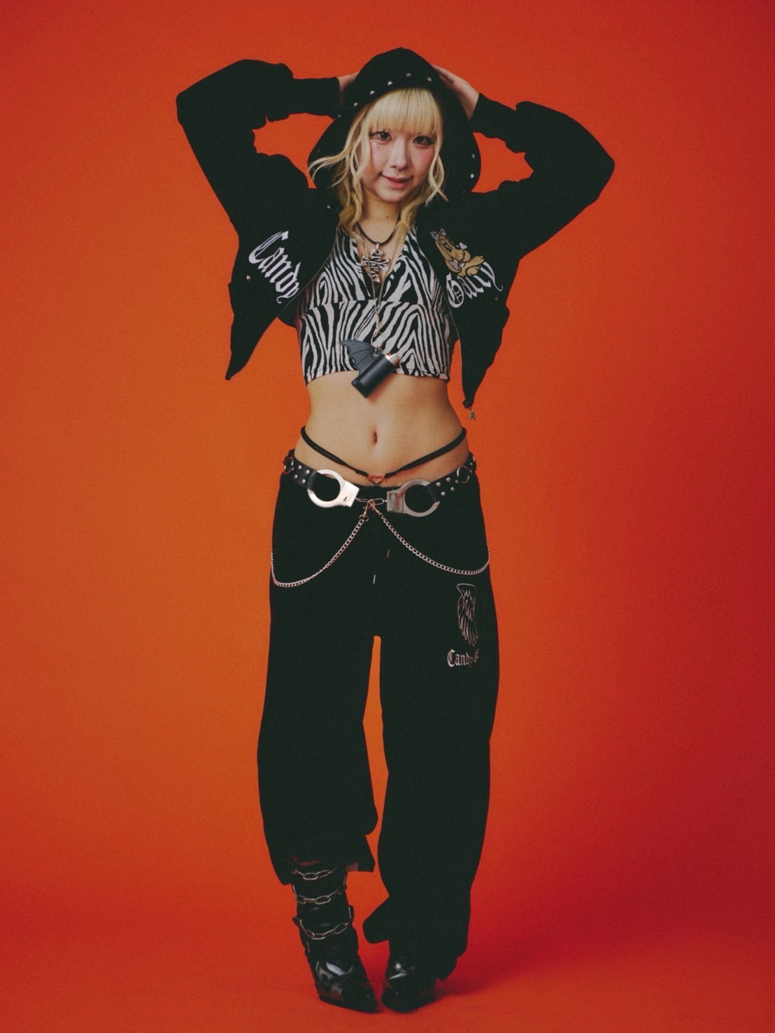 【GALFY】エンジェルギャルスウェットパンツ