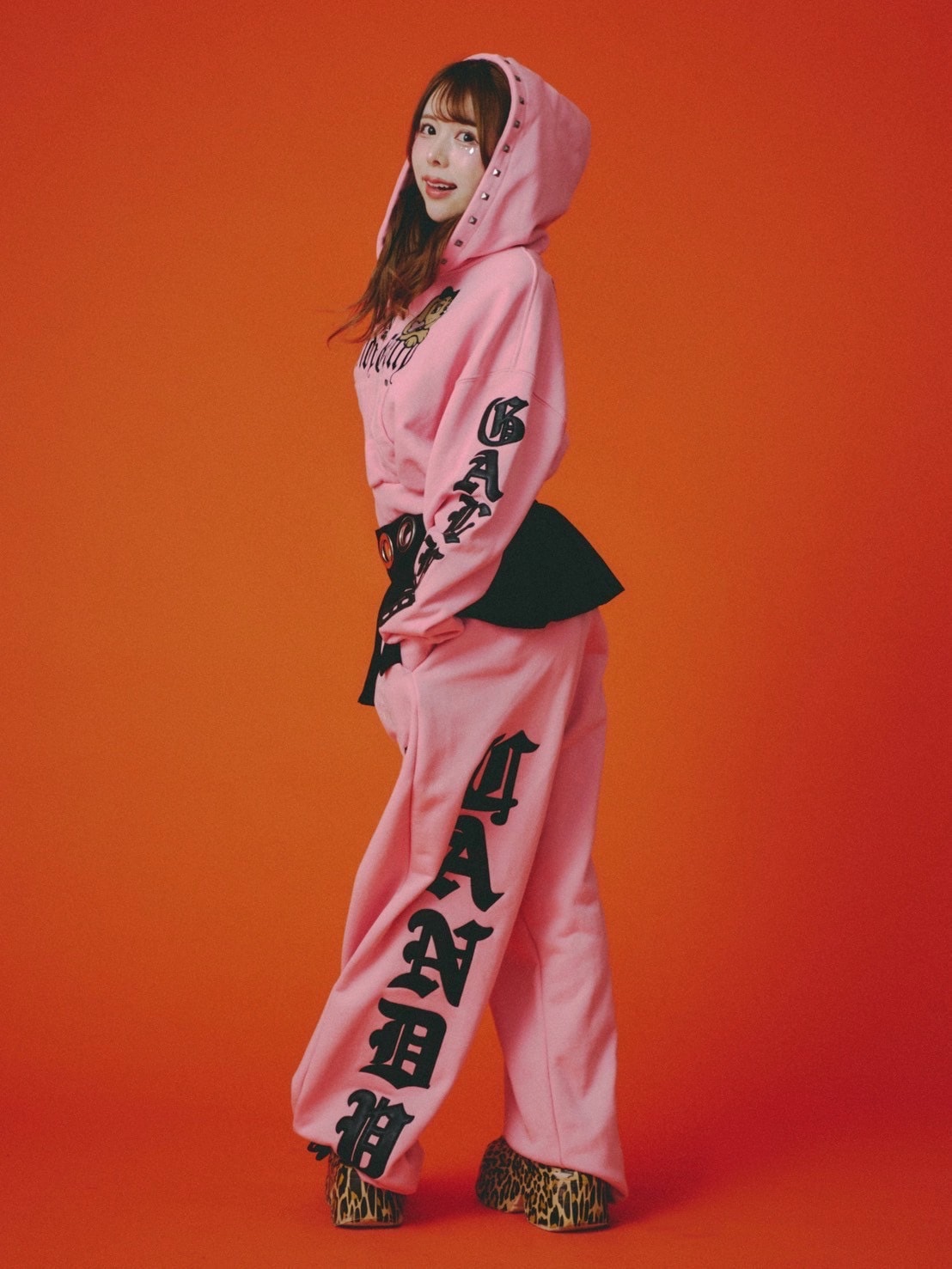 【GALFY】エンジェルギャルスウェットパンツ