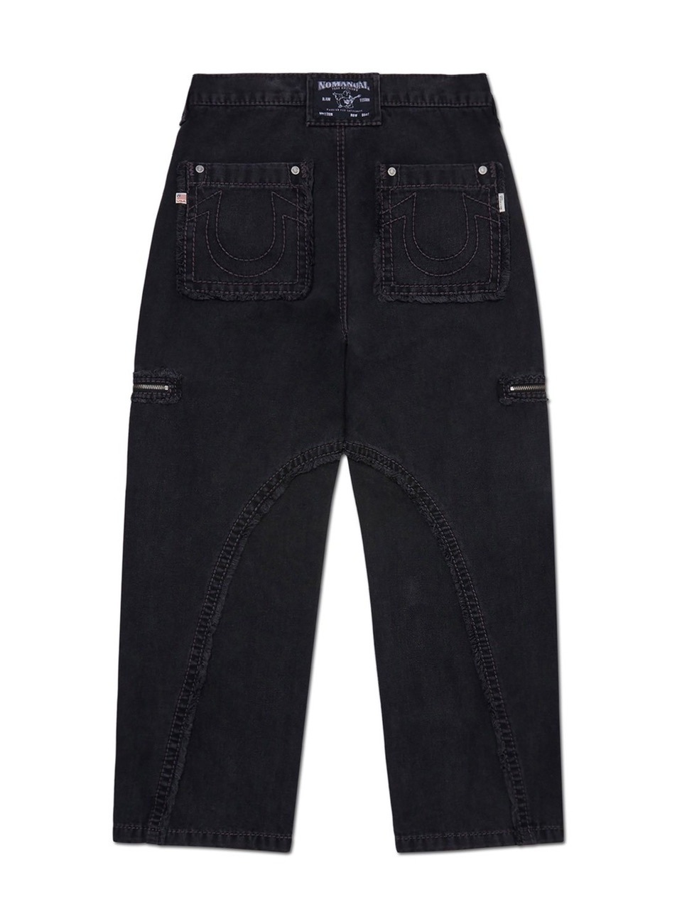 【NOMANUAL】NO RELIGION DENIM RIDER PANTS