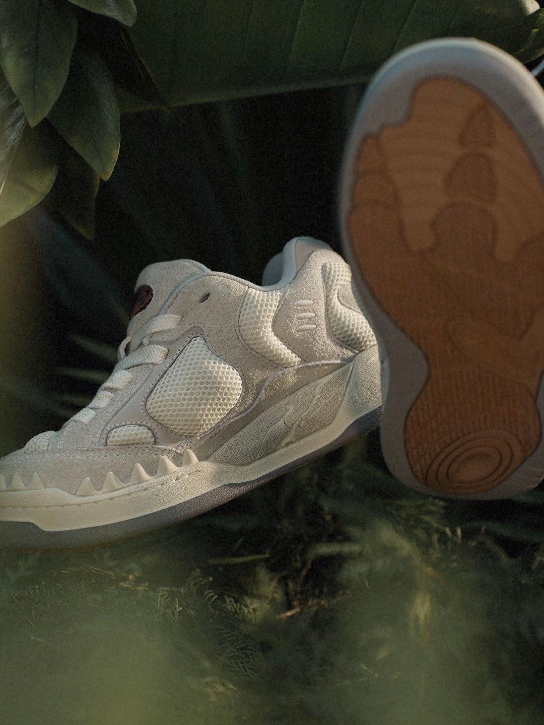 【BBIMP】BBiMP Dino Fossil ◇関税/送料込◇ BBIMP Dinosaur Fossil Sneaker White – DRIPPIELAND®