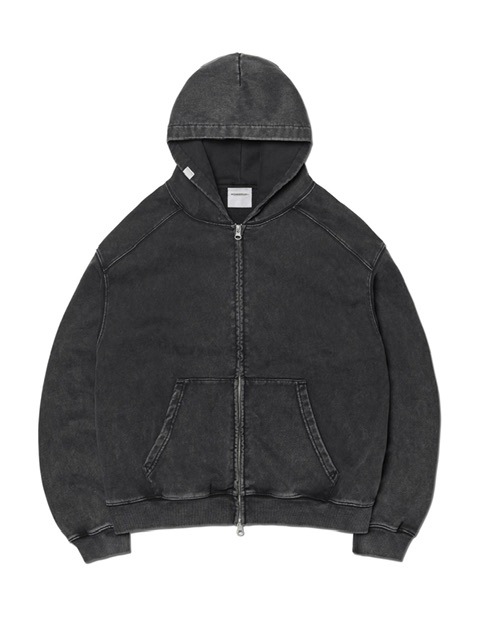 【NOMANUAL】 M.L HOODED ZIP-UP - GRAY NOMANUAL】M.L HOODED ZIP-UP / 【ノーマニュアル】ジップアップ