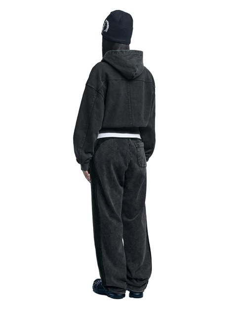 【NOMANUAL】M.L HOODED ZIP-UP  / 【ノーマニュアル】ジップアップ長袖パーカー
