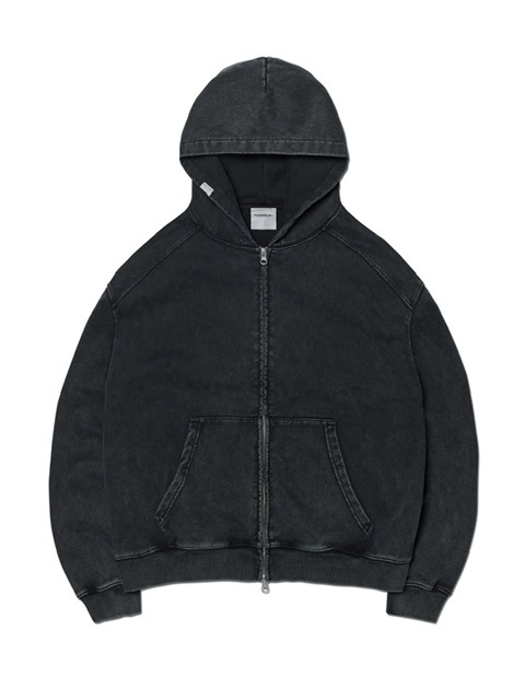 【NOMANUAL】M.L HOODED ZIP-UP  / 【ノーマニュアル】ジップアップ長袖パーカー