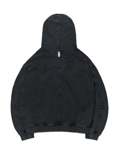 【NOMANUAL】M.L HOODED ZIP-UP  / 【ノーマニュアル】ジップアップ長袖パーカー