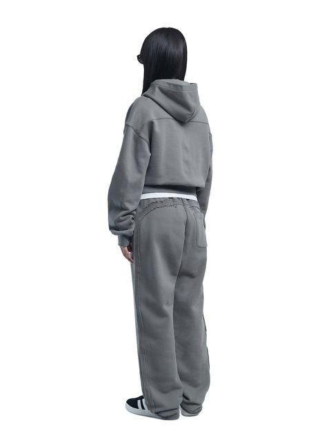 【NOMANUAL】M.L HOODED ZIP-UP  / 【ノーマニュアル】ジップアップ長袖パーカー