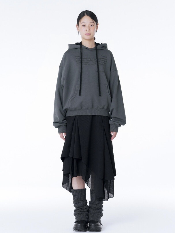 Miseki seoul】Quote sweat hoodie | OUR BRAND,Miseki seoul