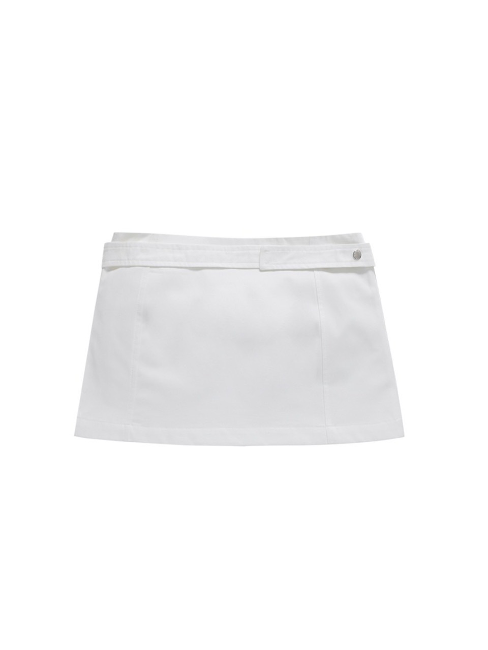 ★CRANK★POCKET BELT MICRO SKIRT_WHITE★正規品/韓国直送料込 CRANK】POCKET BELT MICRO SKIRT | OUR BRAND,CRANK | PRESSING