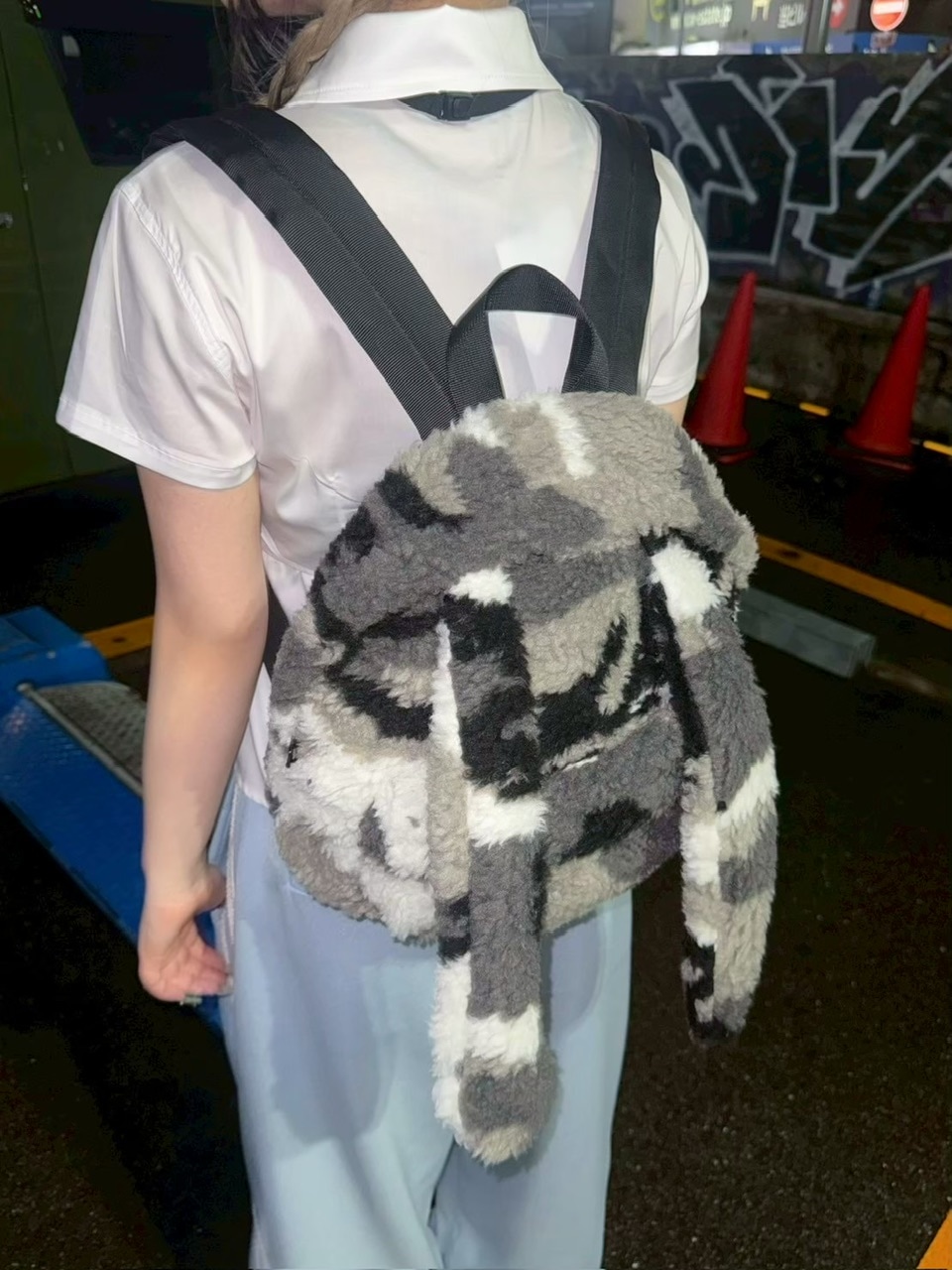 DND4DES】BUNNY EAR PLUSH BACKPACK | OUR BRAND,DND4DES | PRESSING