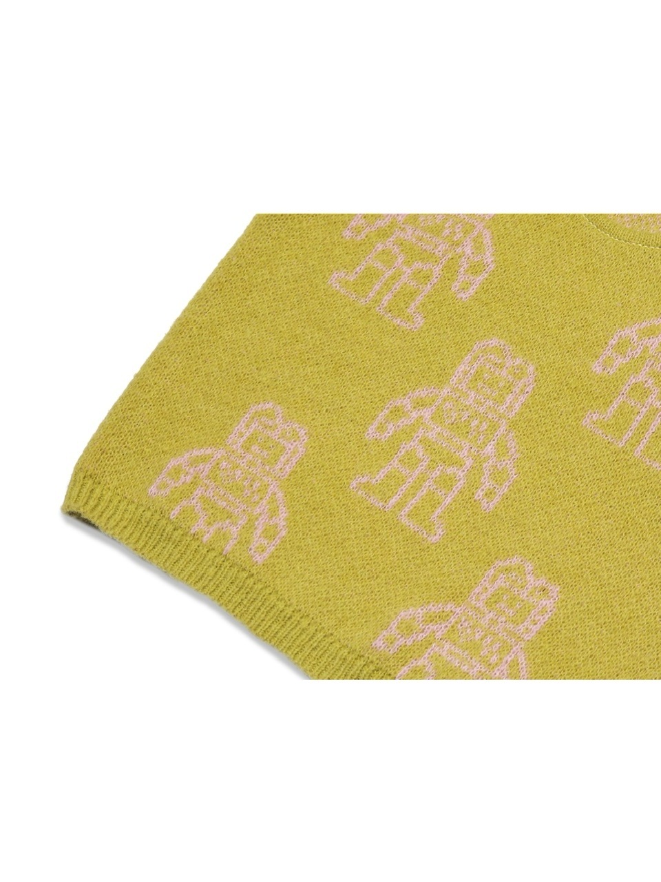 【YOUTHBATH】High-Neck Knit Top Set-up