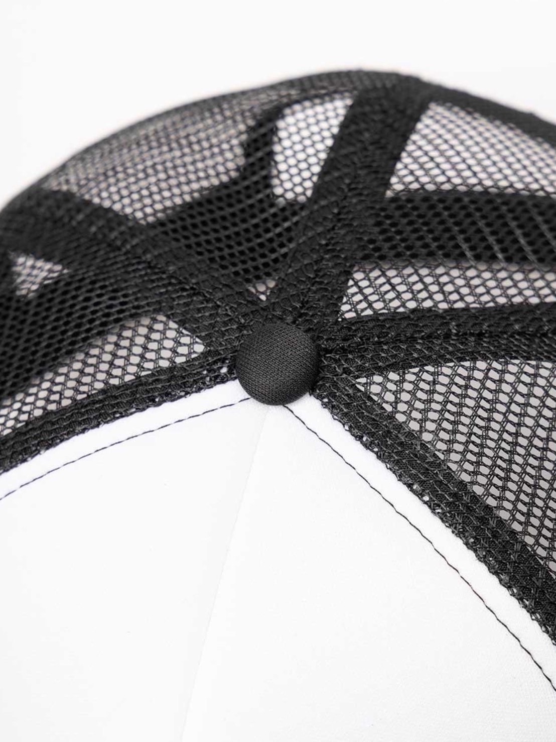 SUPPLIER】Cross Leather Patch Mesh Cap / 【サプライヤー