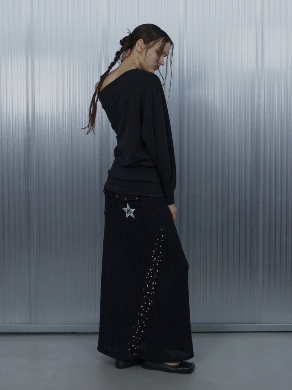 SETUP‐EXE】BOLD LETTERING LOOSE TOP / 【セットアップエグゼ