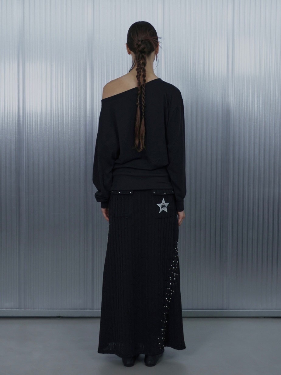 SETUP‐EXE】BOLD LETTERING LOOSE TOP / 【セットアップエグゼ