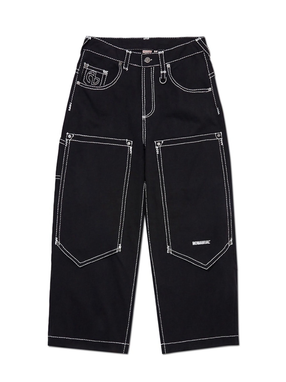 【NOMANUAL】NO RELIGION DOUBLE KNEE PANTS 