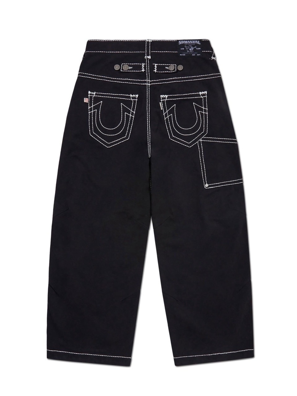 【NOMANUAL】NO RELIGION DOUBLE KNEE PANTS 