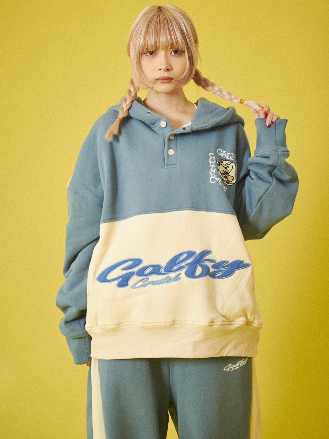 GALFY】色渋スウェットアノラックパーカー | OUR BRAND,GALFY