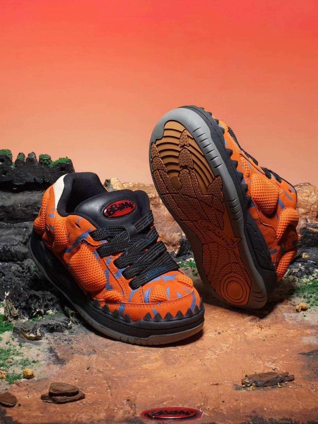 【BBIMP】BBIMP DINOSAUR FOSSIL SNEAKERS