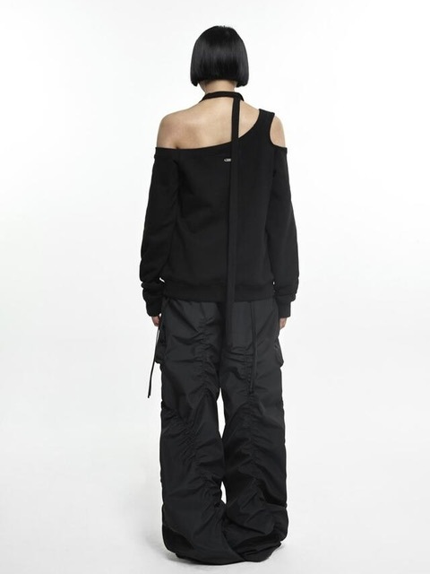 nache SMOCKING CONVEX PANTS （unisex） 韓国 nache SMOCKING CONVEX PANTS （unisex） 韓国
