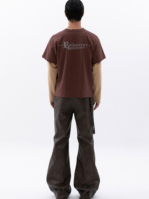 シャツ ESC STUDIO Damage Washing Layered T-shirt 3 Colors ESC STUDIO】damage washing layered t-shirt | OUR BRAND,ESC