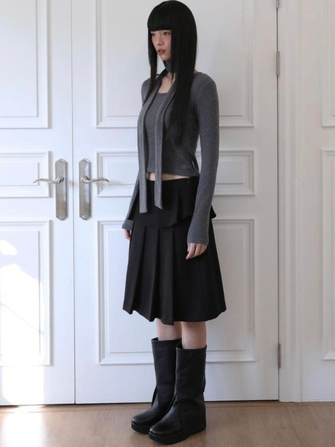 MAX80%OFF／セール開催中 Uglyshadow】TULIP BRAND,Uglyshadow OUR | SKIRT MIDI PANTS スカート