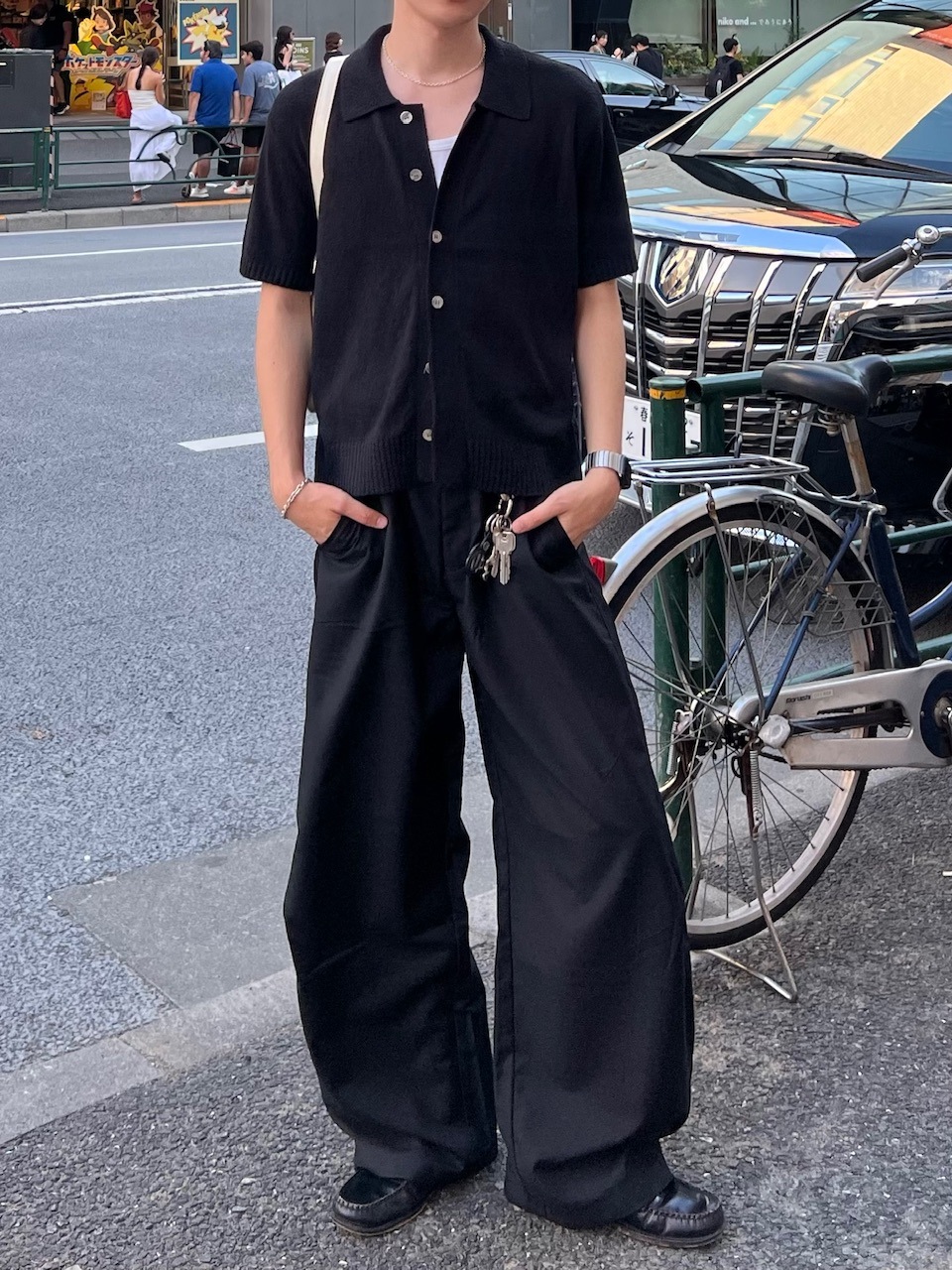 東京店WEB限定受注制【Chikashitsu +】one tuck balloon slacks / 【チカシツプラス】ワンタックバルーンスラックス (2color)