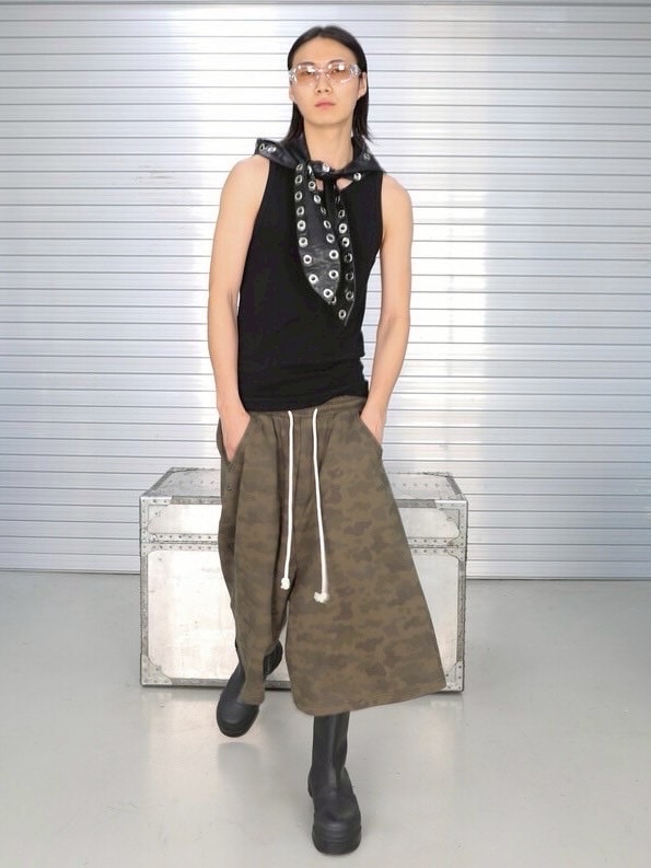 【BEBOF】Eyelet deisgn balaclava / 【ビーボフ】アイレットデザインバラクラバ フードマフラー