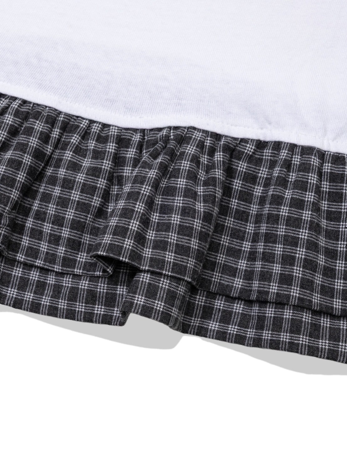 【Uglyshadow】STAR FRILL LONGSLEEVED T-SHIRT