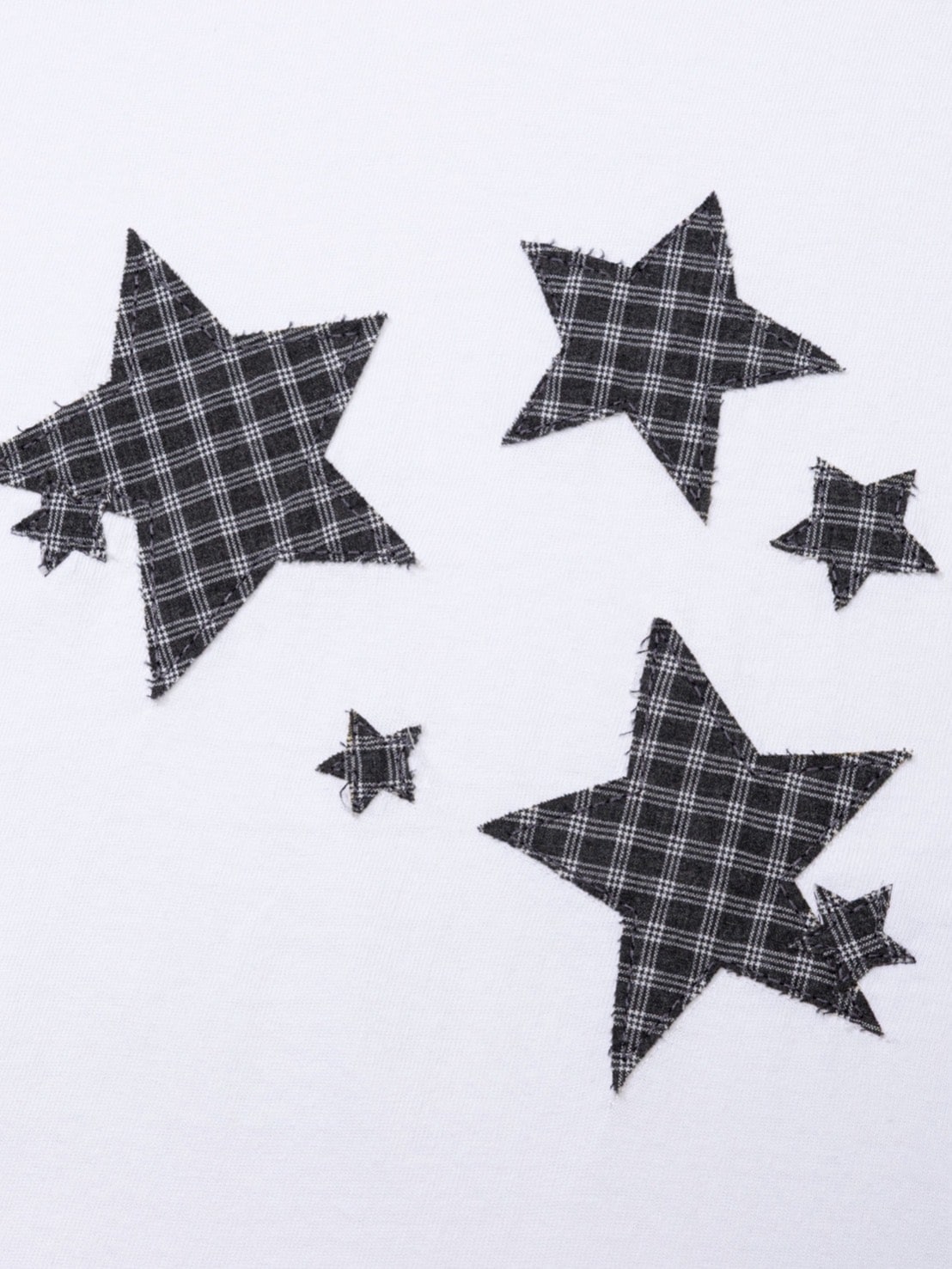 【Uglyshadow】STAR FRILL LONGSLEEVED T-SHIRT