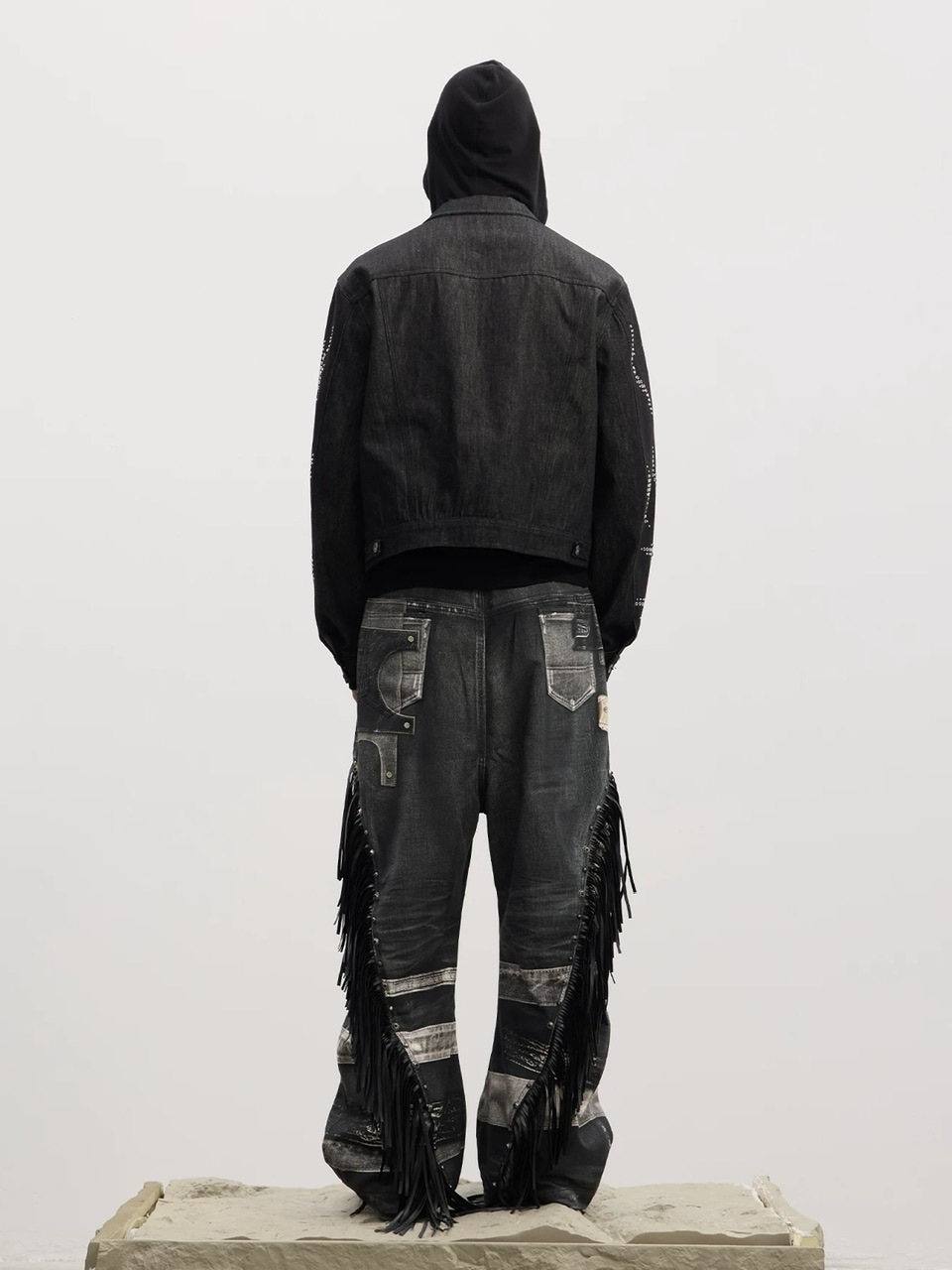 DND4DES】Double Gun Tassel Full Printed Pants /【ディーエヌエ