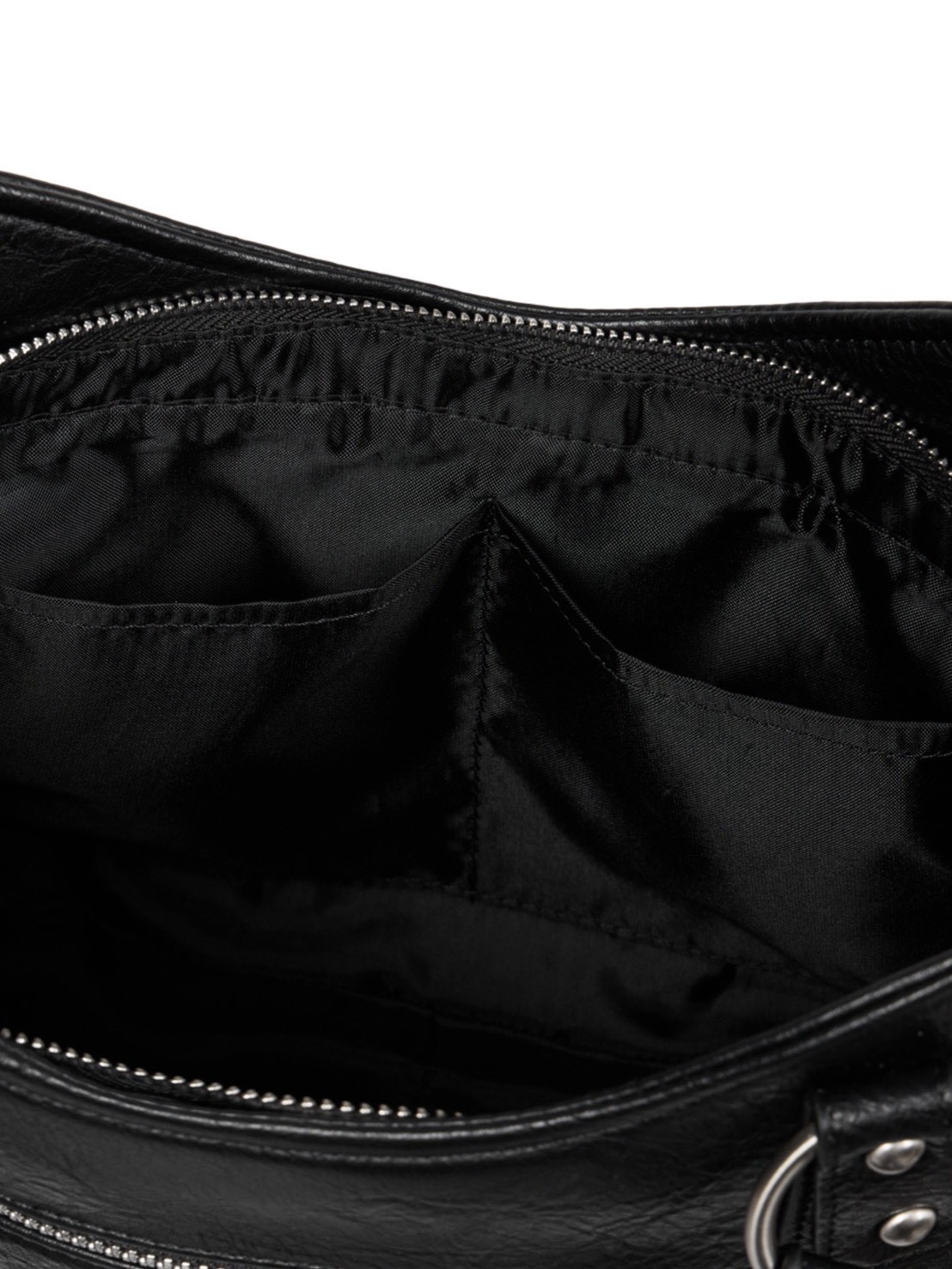 IUGAMAKARAS】Studded Leather Mini Shoulder Bag | OUR BRAND