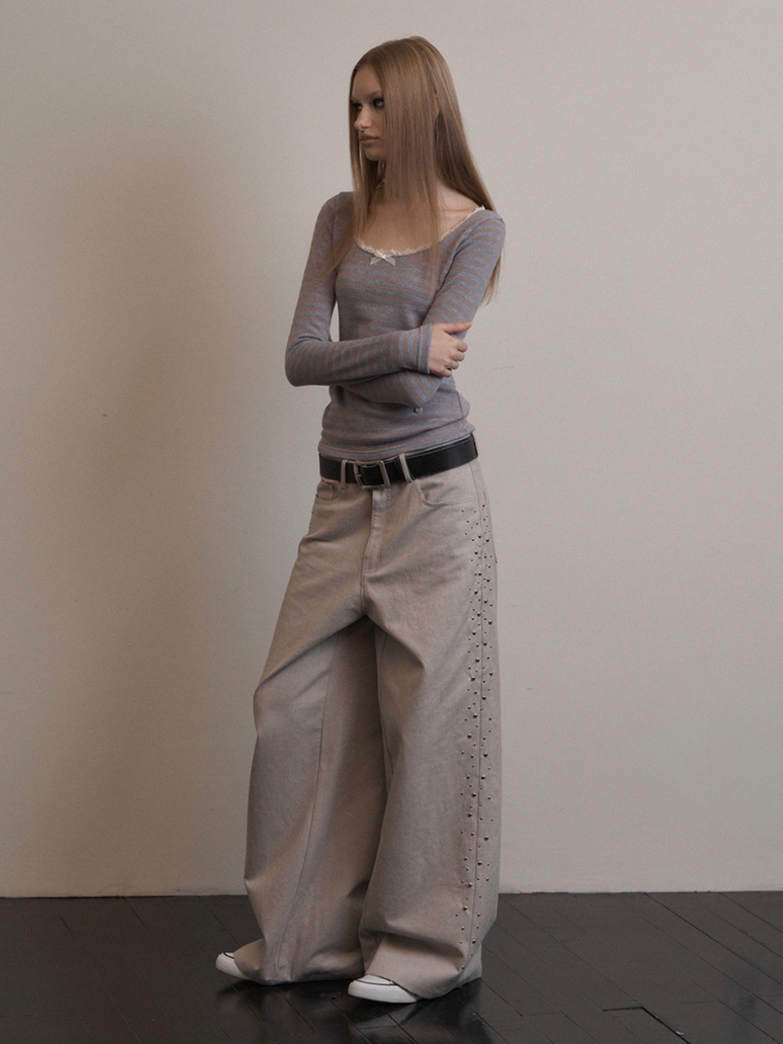 【SETUP-EXE】SIDE BEADS PANTS ★韓国人気★ 追跡付 SETUP-EXE】SIDE BEADS PANTS | OUR BRAND,SETUP-EXE | PRESSING