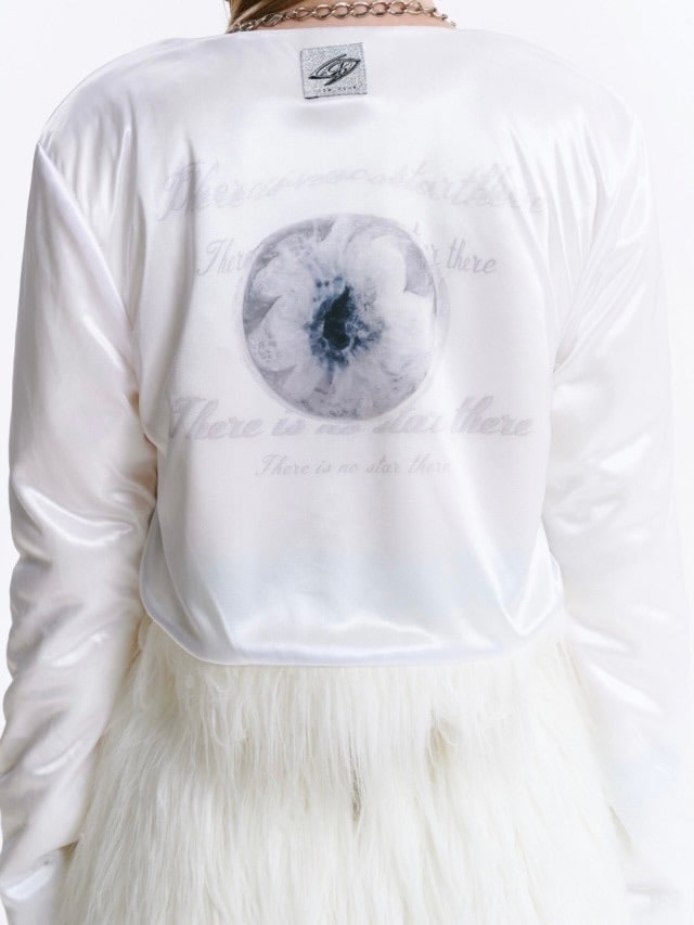 CSD CLUB】Yeti white reversible faux fur bolero | OUR BRAND,CSD
