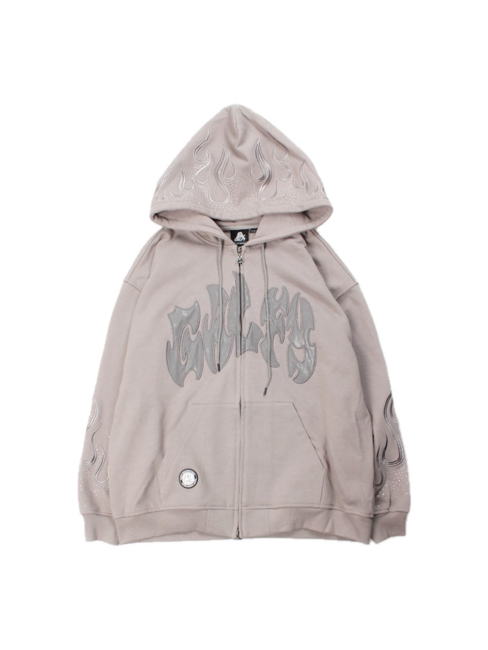 GALFY】ファイヤーピカピカZIPパーカー / 【ガルフィー】ファイヤー