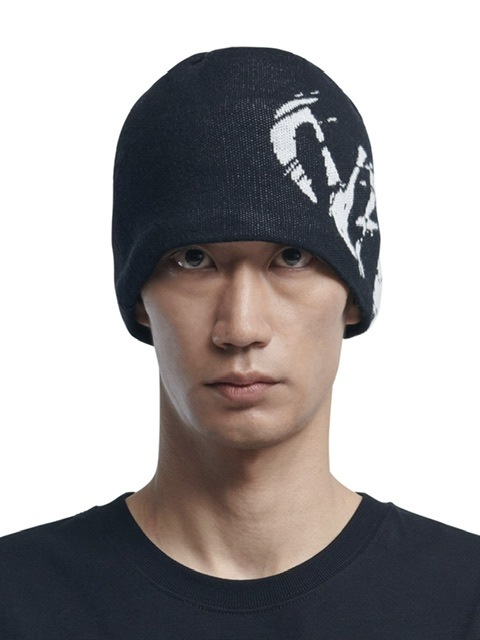 ニットキャップ・ビーニー NOMANUAL DL JACQUARD BEANIE BLACK NM65HG01M1BK NOMANUAL】D.L JACQUARD BEANIE | OUR BRAND,NOMANUAL