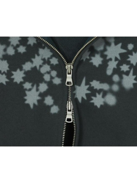 【Miseki seoul】Midnight star over zip-up hoodie
