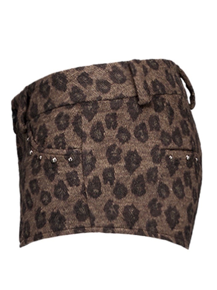 SETUP-EXE】LEOPARD SHORT PANTS | OUR BRAND,SETUP-EXE
