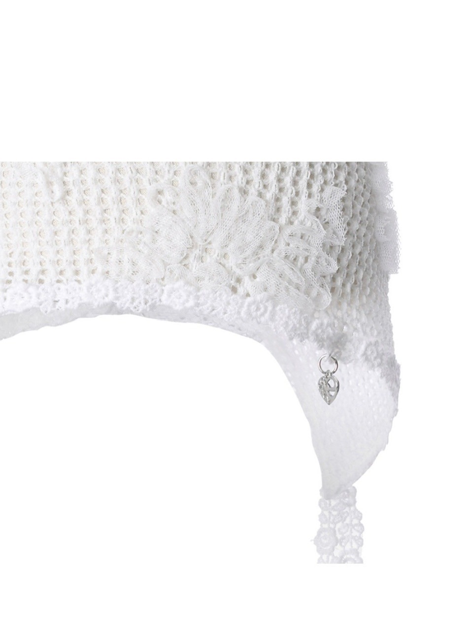 【CRANK】LACE CROCHET BONNET / 【クランク】レースクロシェットボンネット