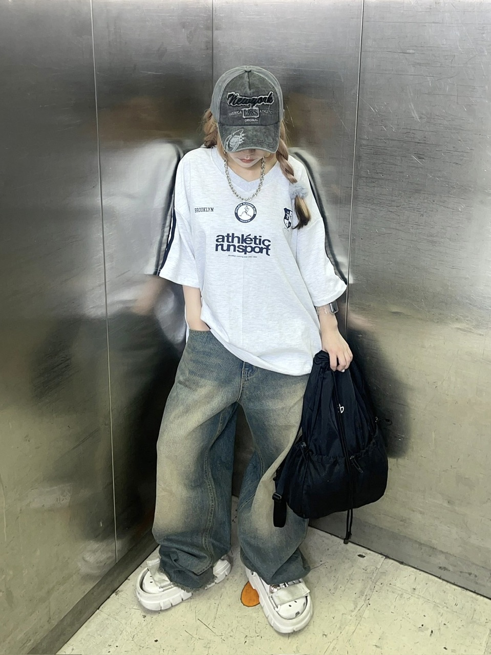 受注制【Never mind the XU】grunge cap (3color) | OUR BRAND,Never