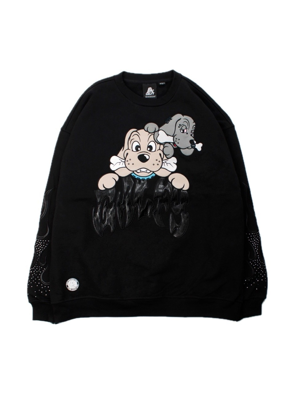 GALFY】ファイヤーピカピカスウェット / 【ガルフィー】ファイヤー