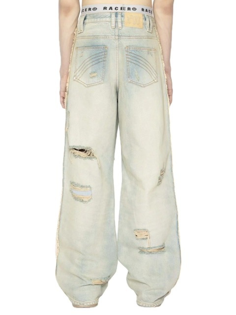 【RACER WORLDWIDE】Track Jeans