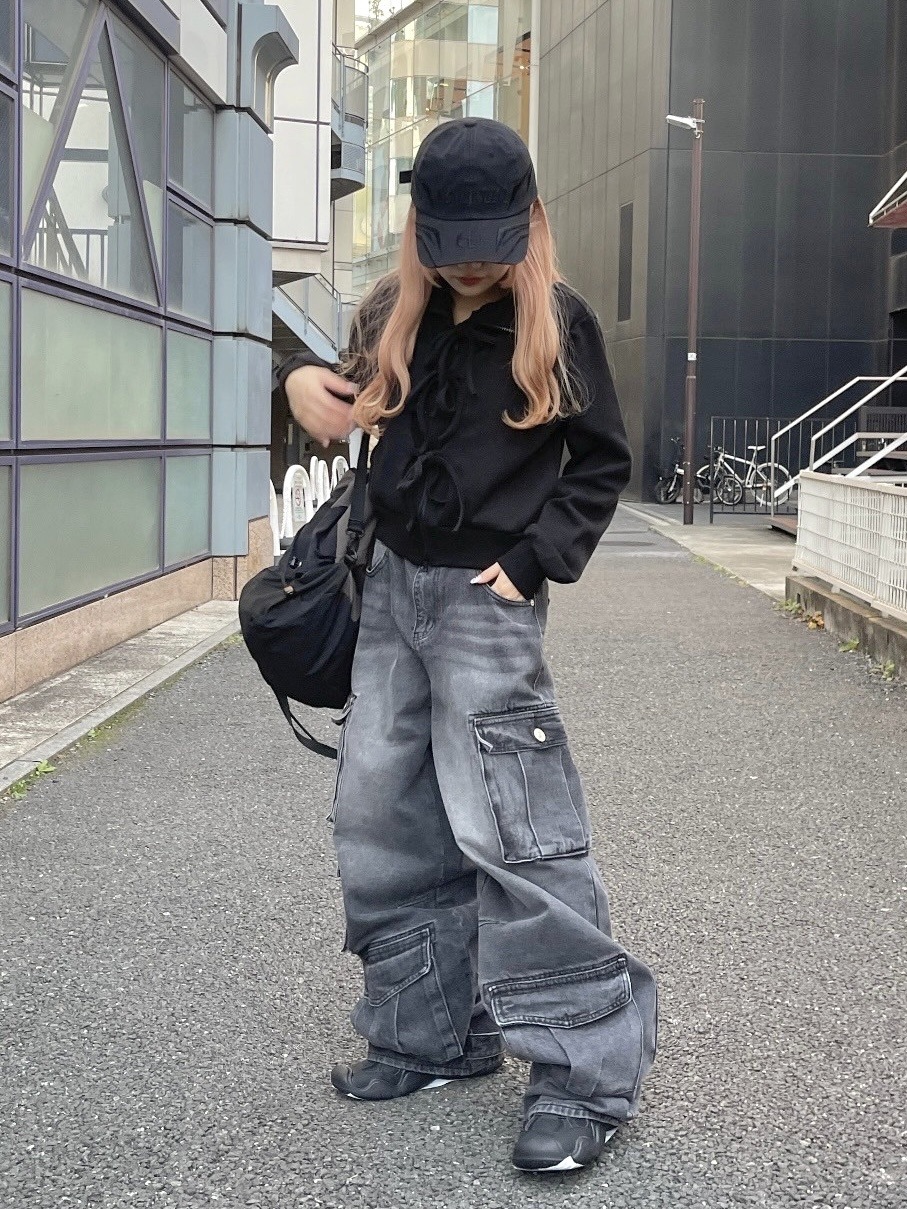 受注制【nmtc +】ribbon zip up jacket (2color) / 【エヌエムティーシープラス】リボンジップアップ長袖ジャケット