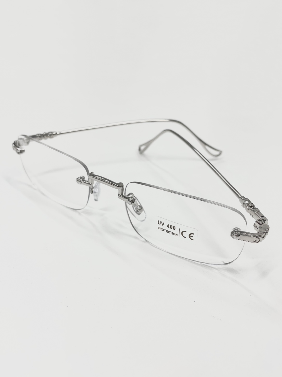 るなです。 受注制【Never mind the XU】rimless square sunglasses