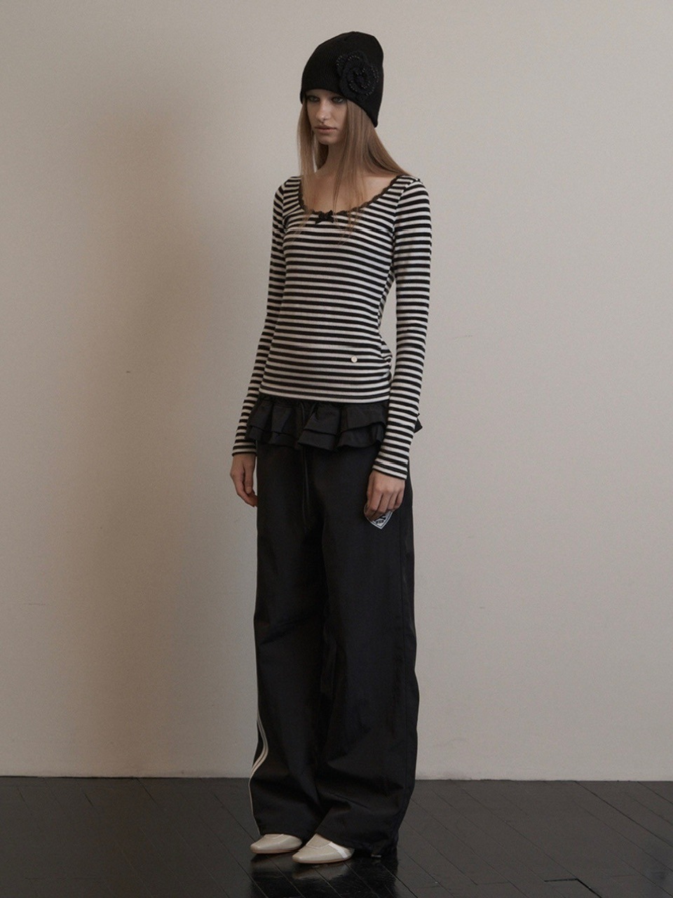 パンツ SETUP-EXE FRILL SPORTY PANTS SETUP-EXE】FRILL SPORTY PANTS | OUR BRAND,SETUP-EXE