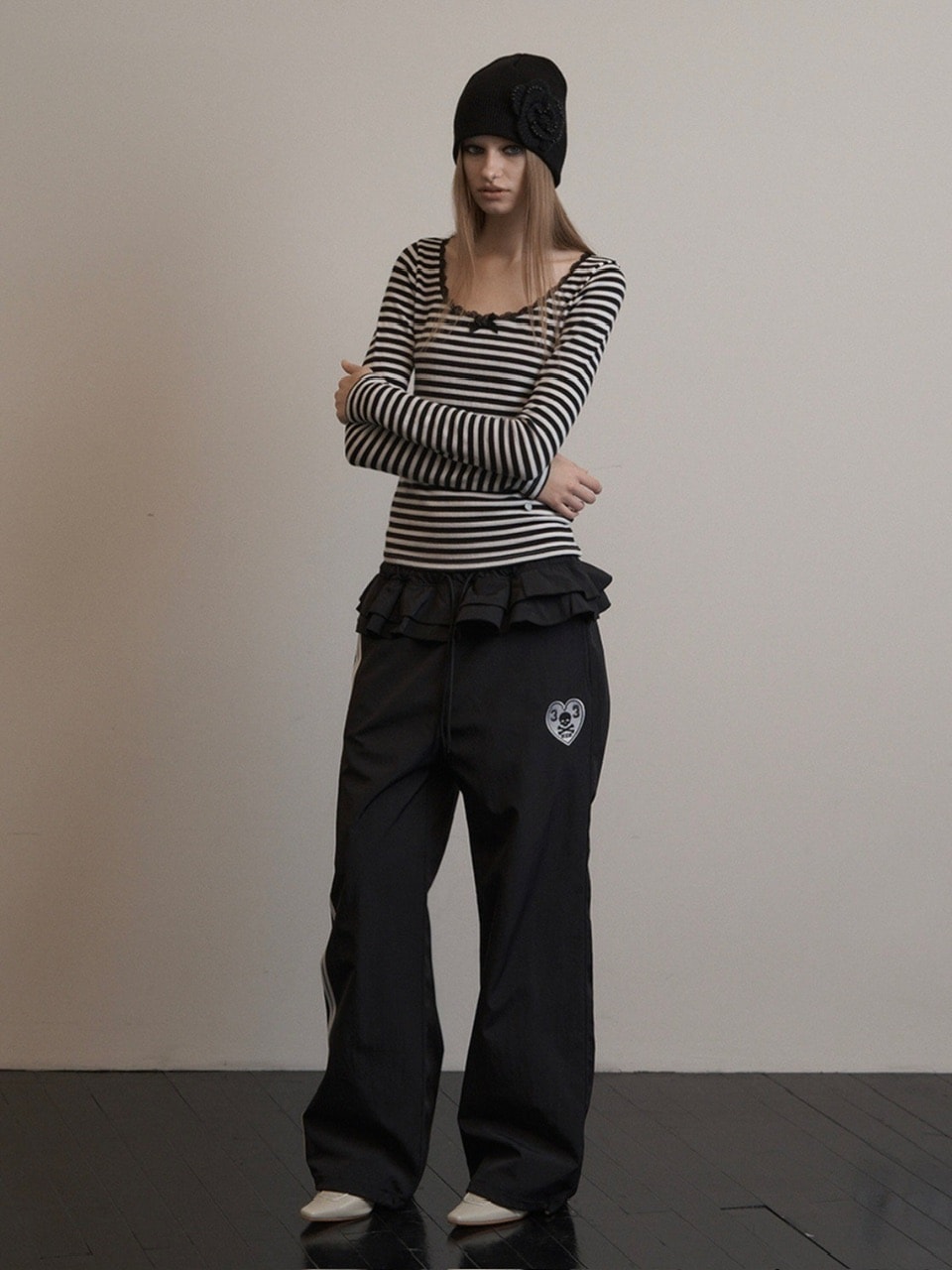 SETUP-EXE】FRILL SPORTY PANTS | OUR BRAND,SETUP-EXE